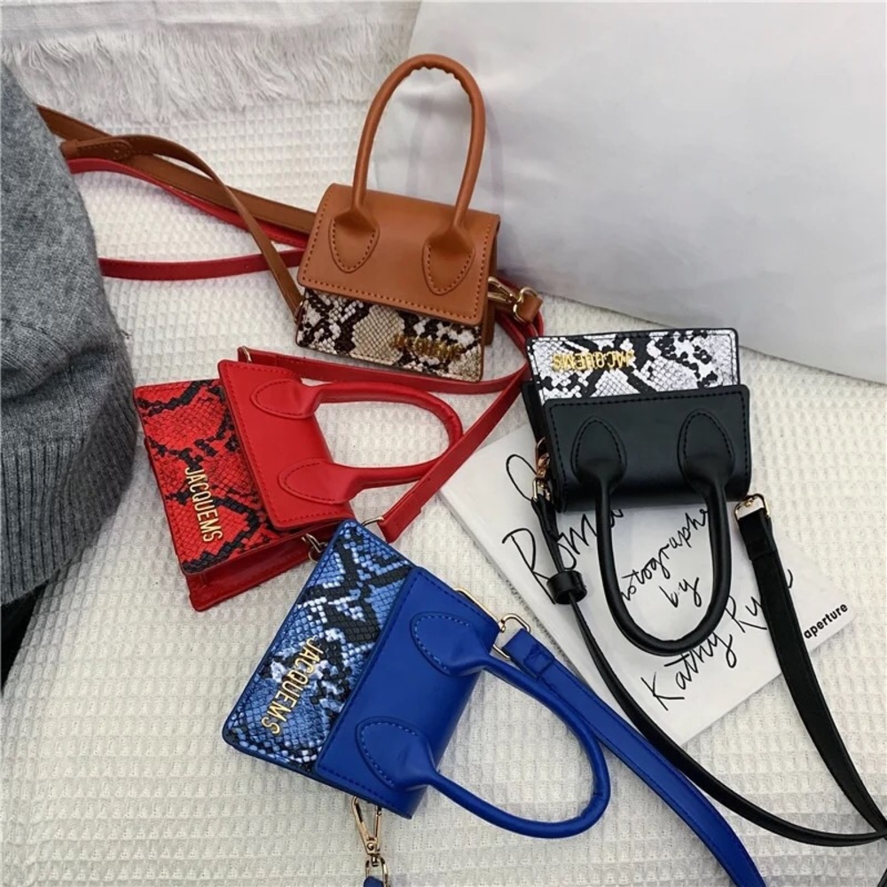 Mini purses hand held or over the shoulder strap